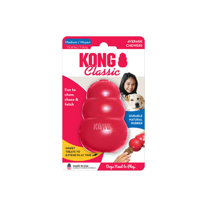Jouet pour Chien KONG CLASSIC ULTRA SOLIDE
