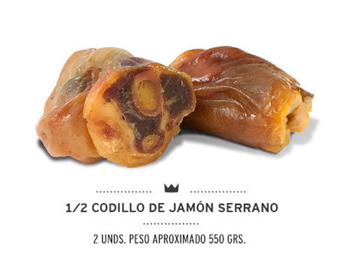 2 pièces Demi os Jambon 550 G