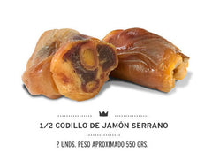 2 pièces Demi os Jambon 550 G