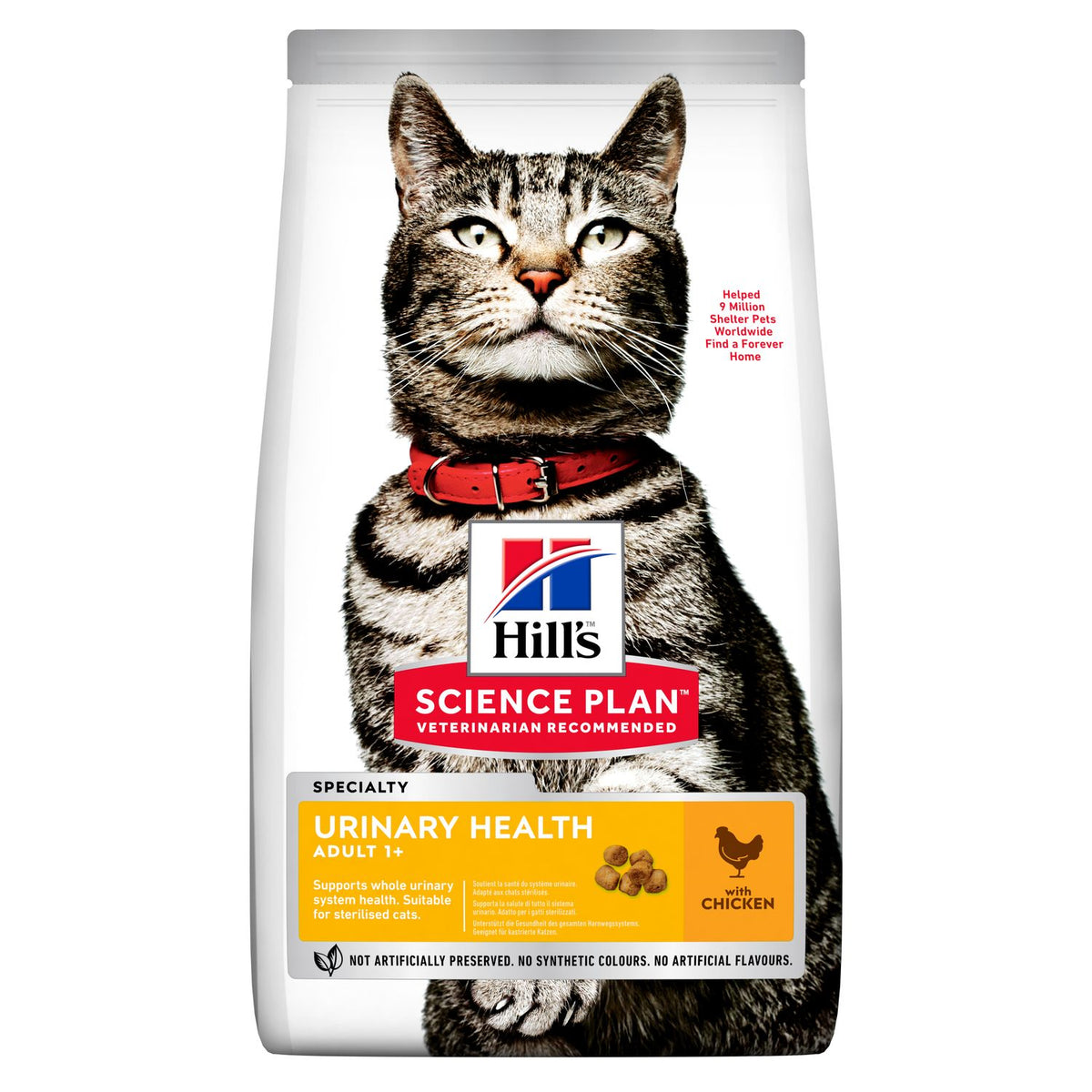 HILL&#39;S SCIENCE PLAN Adult Cat Urinary Health Chicken 1.5 KG 