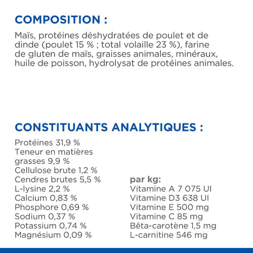 HILL&#39;S SCIENCE PLAN Sterilised Adult Poulet