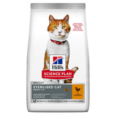HILL'S SCIENCE PLAN Aliment Sec pour Chat Sterilised Adult Poulet